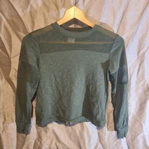 XS Long Sleeve Crop Top